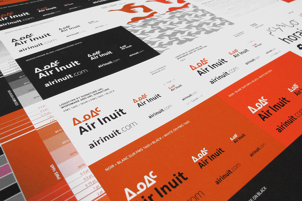 New Logo, Identity, and Livery for Air Inuit by FEED #logo #identity #branding