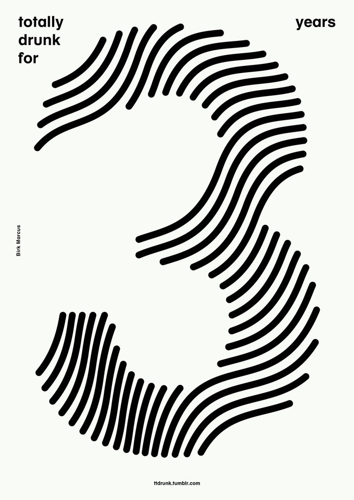 Totally Drunk celebrates its third year of existence with an open call poster competition by Bir ...