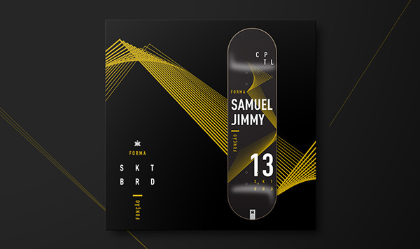 Behance :: Editing C A P I T A L - Boards #deck #board #design #skate #skateboard