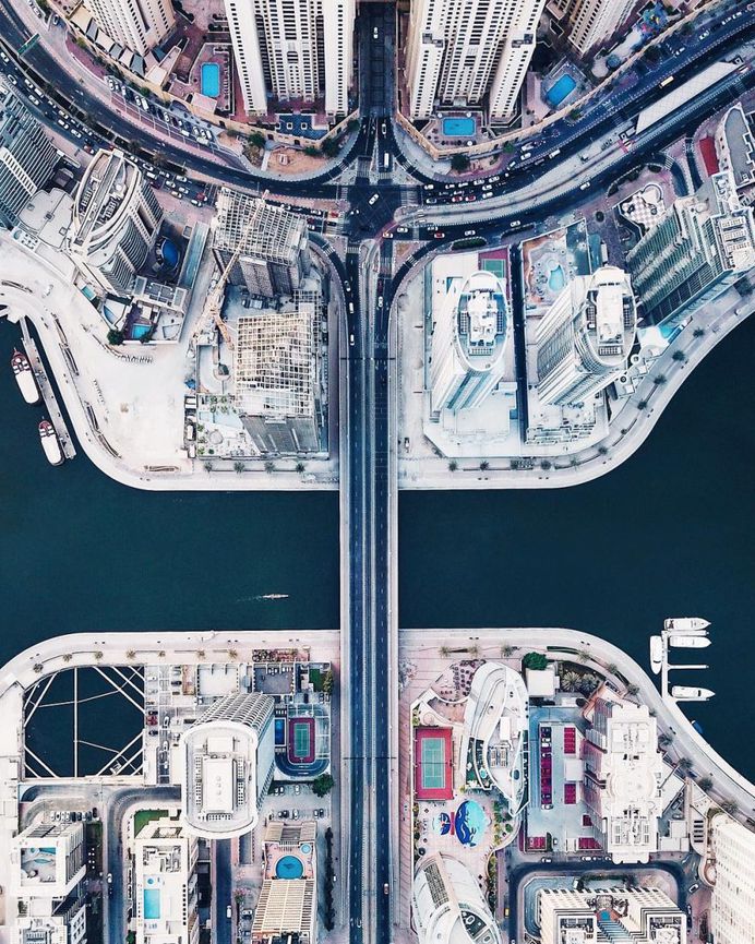 UAE From Above: Mesmerizing Drone Photography by Huda Bin Redha