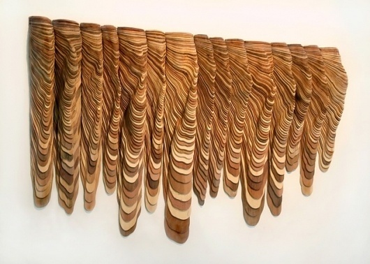 Furrow #wood #sculpture