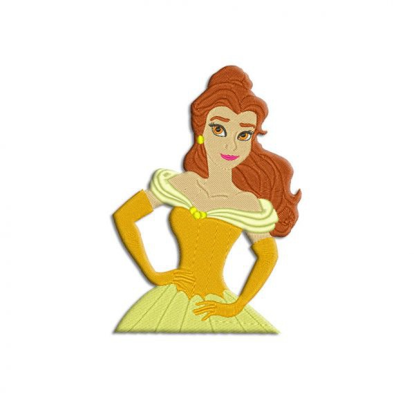 Beauty and the Beast Embroidery design