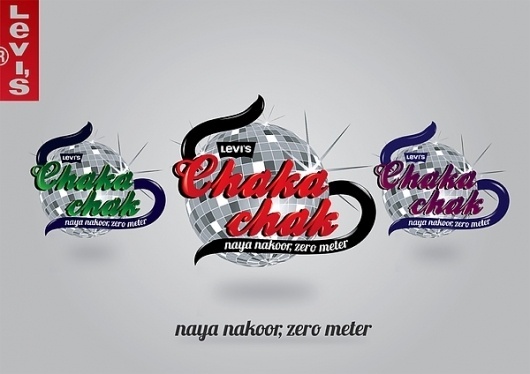 Levis Chaka Chak on the Behance Network #clothing #branding #pakistan #design #levis #illustration #logo