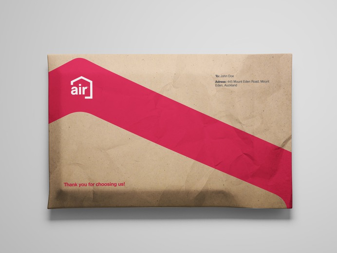 air Real estate Identity - Mindsparkle Mag Leandra Rexhepi is the designer behind "air" – A new brand identity for a real estate firm. #branding #identity #design #color #photography #graphic #design #gallery #blog #project #mindsparkle #mag #beautiful #portfolio #designer