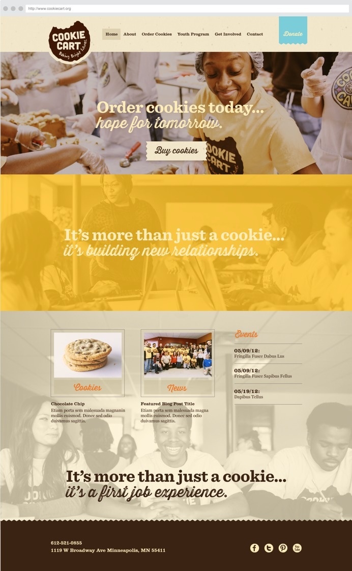 1CookieCart_Home.png #site #digital #web