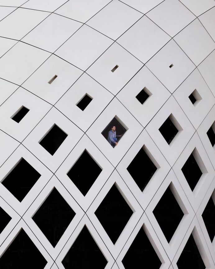 Interaction of People and Architecture in Serge Najjar's Photography