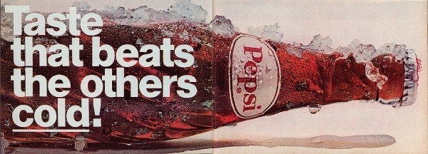 All sizes | Pepsi Cola Ad 1969 | Flickr - Photo Sharing! #advertisement #typography
