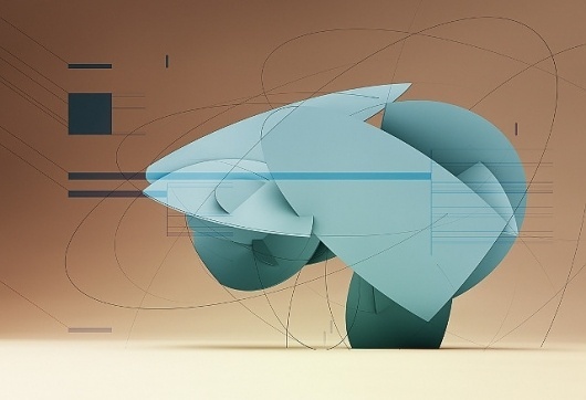OSX Directory Services Cover - 2009 - semafore #form #sculpture #shade #illumination #global #blue #light