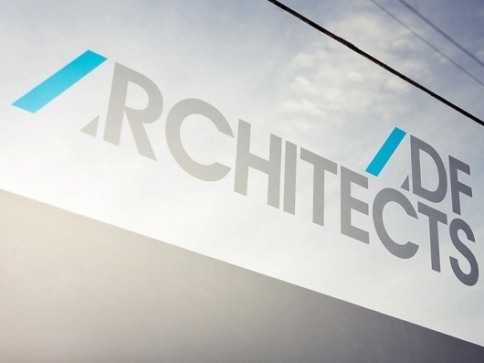 Graphical House - ADF Architects #signage #logo