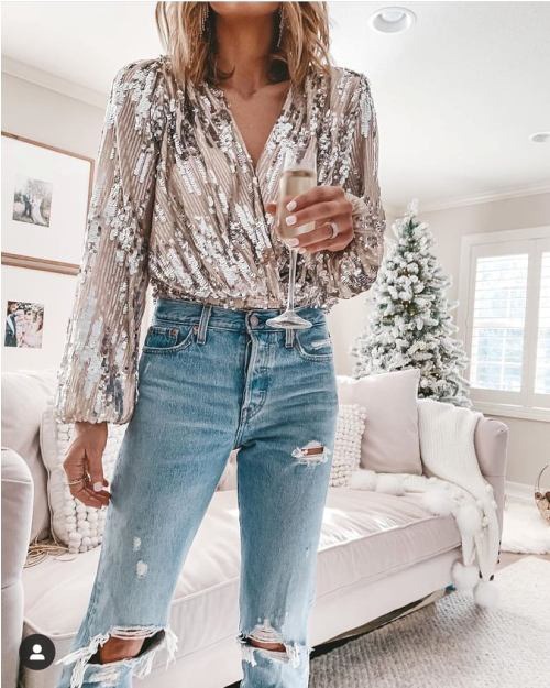 Glamorous sequins dresses for holiday looks | | Just Trendy Girls
