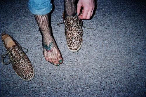 The Lost Dreams of Mariko Sano #shoes #legs #bird #tattoo #fashion #animal
