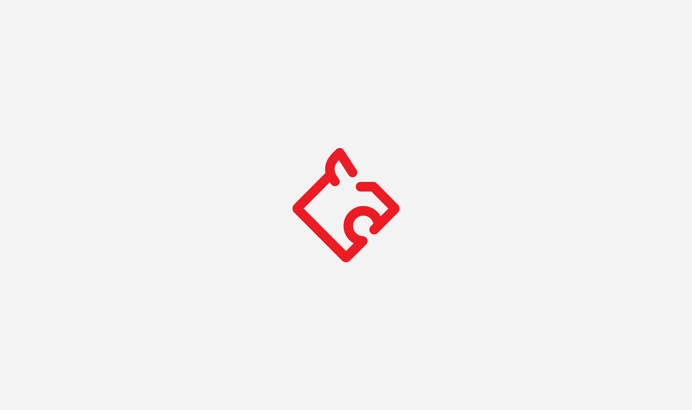 Logomark- brand mark - Logotype - animal