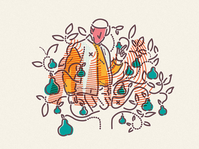 A.Partridge in a Pear Tree x Colour and Lines