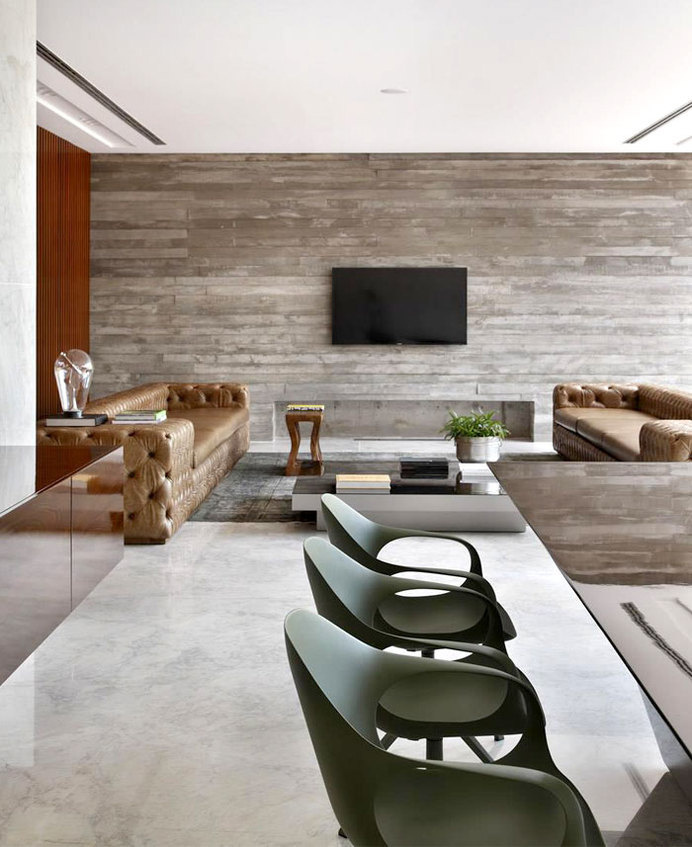 AN House by Guilherme Torres an house concrete wall #interior #design #decor #home