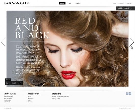 Savage on Web Design Served #white #grid #webdesign #luxe #eshop
