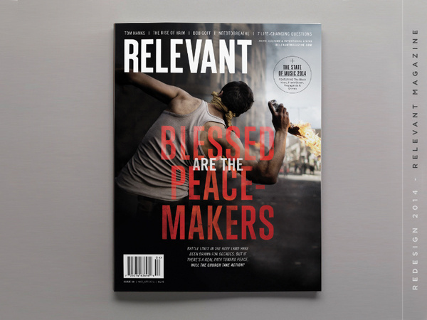 Relevant Magazine Redesign #type #magazine