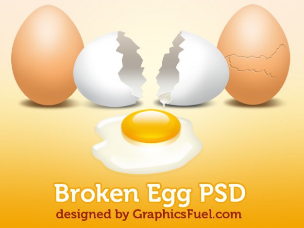 Broken egg with yolk psd download Free Psd. See more inspiration related to Egg, Psd, Broken, Horizontal and Yolk on Freepik.