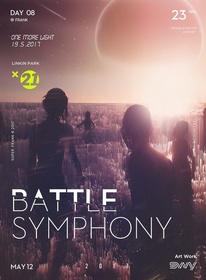 Battle Symphony Day 08 – Glitch Art 30 days in 2017.