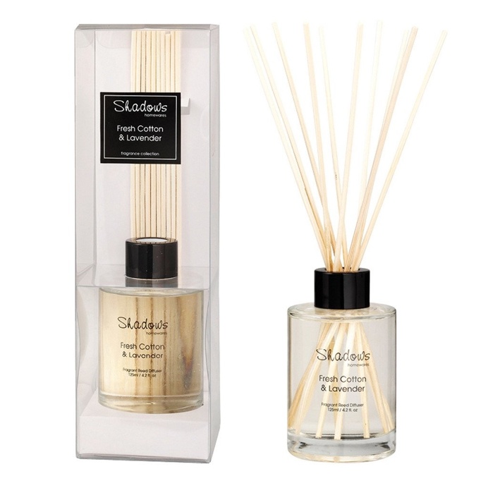 Fragrant Reed Diffuser Fresh Cotton & Lavender, 125 ml