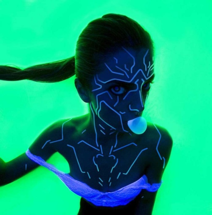 Neon Colors: Cosmic Fashion Photography by Slava Semeniuta