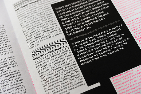 Festivais GIL VICENTE 2012 on Behance #magazine