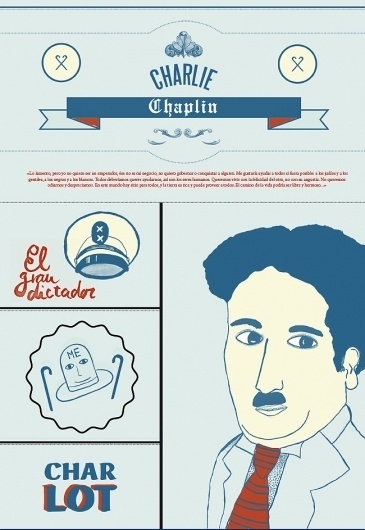 film #blue #chaplin #poster #film