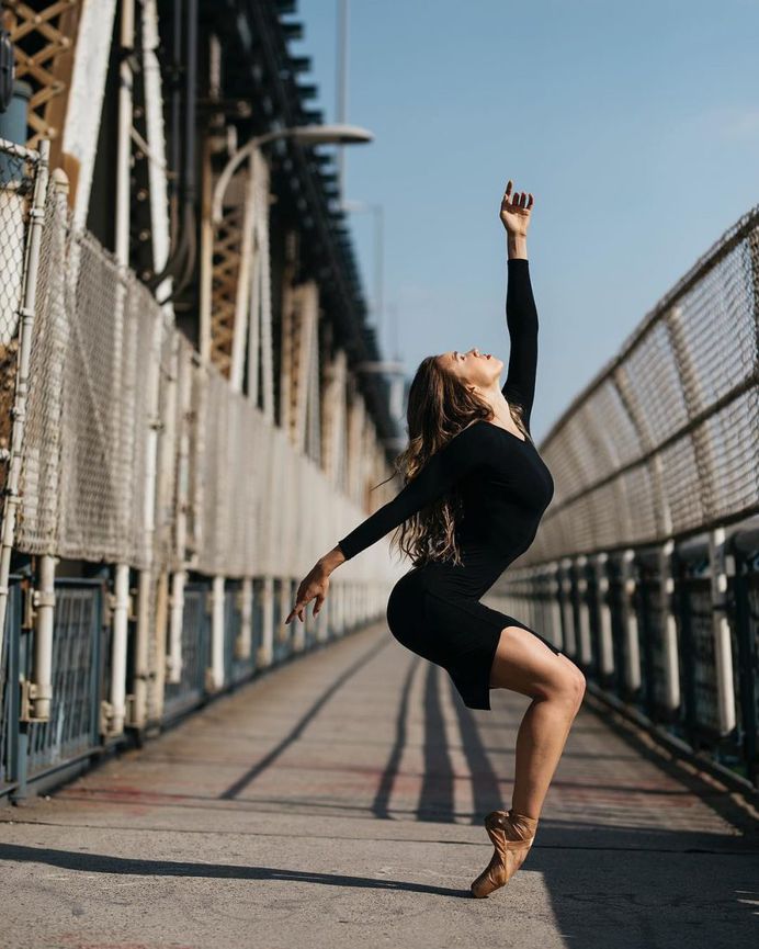 Gorgeous Street Portraits of Ballerinas by Melika Dez