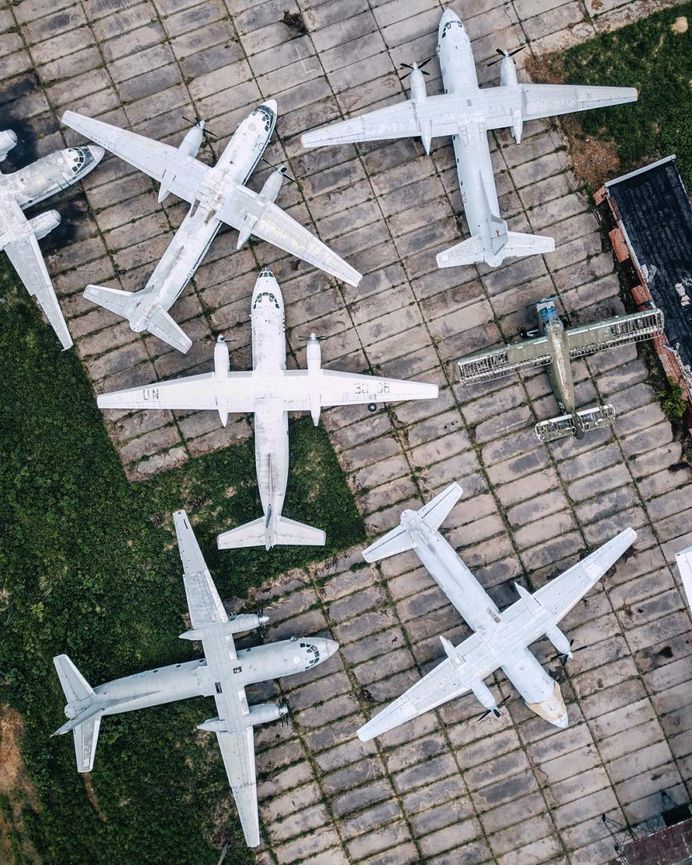 Strange and Surreal Abandoned Places of Russia From Above