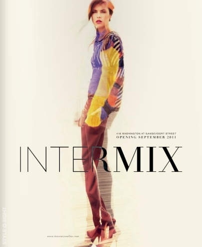 Stylesight | Intermix F/W 11 #layout #typography