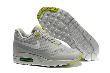 Mens Air Max 1 Hyperfuse Grey White Volt Shoe #shoes