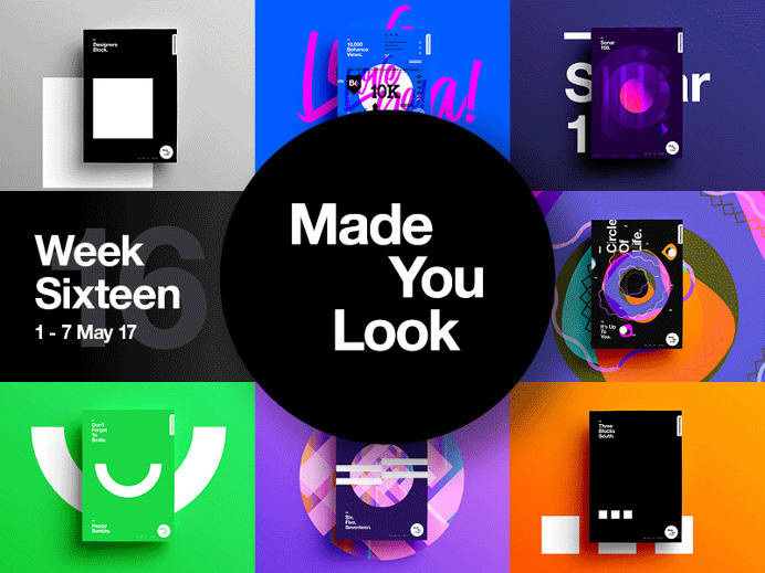 Made You Look | Poster Collection 2017 on Behance