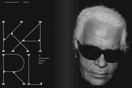 Network Osaka > Portfolio > Haute #karl #black #typography