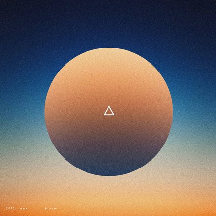 bloom album #circle #album #gradient