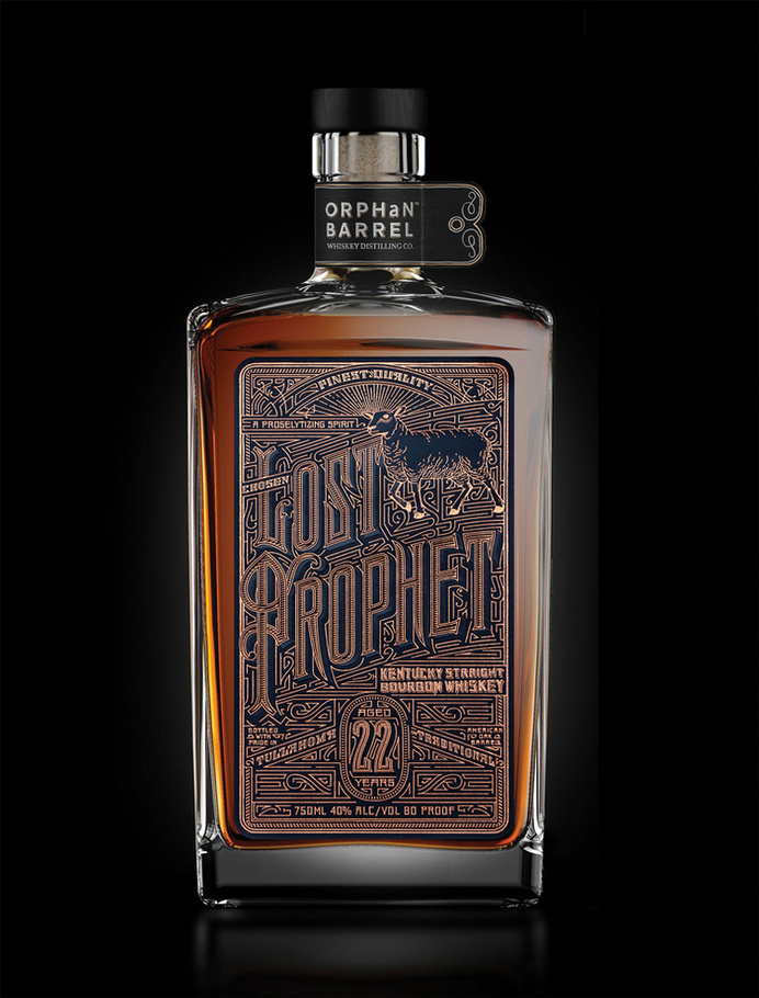 http://www.thedieline.com/blog/2015/5/1/orphan-barrel-lost-prophet-label #whiskey