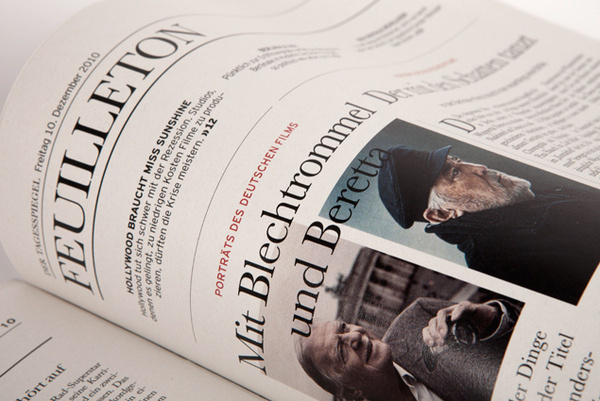 Ressort Fuillieton #photo #design #germany #newspaper #editorial #berlin