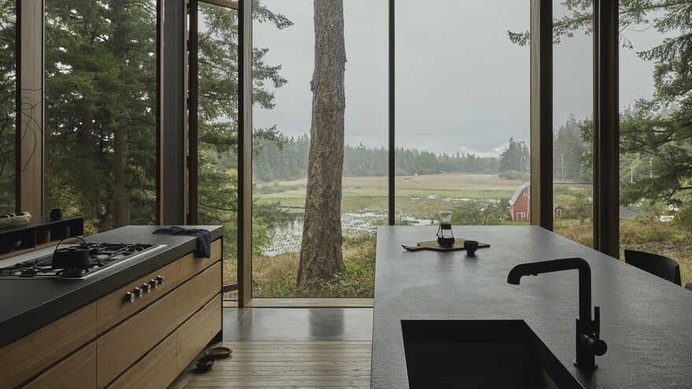 Whidbey Farm Designed as Both Vacation House and Part-Time Residence