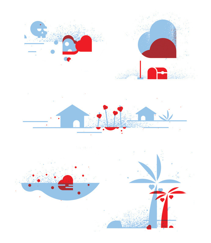 Blog — the Design Office of Matt Stevens - Direction + Design + Illustration #illustration #valentine