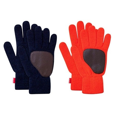 Winter Gloves #red #wool #gloves #leather #fashion #blue