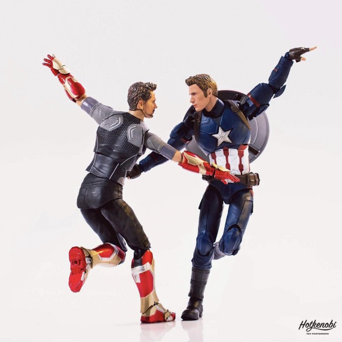 Captain America & Iron Man Dance