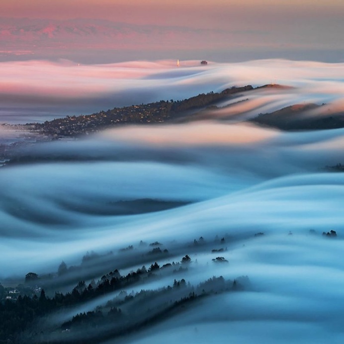 Nick Steinberg Captures Breathtaking Landscapes of Foggy San Francisco's Climate