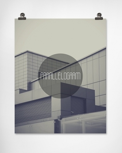 Dunn Typeface on the Behance Network #modular #font #geometry #design #typeface #poster #po