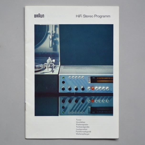 Braun HiFi Stereo Programm 1968 via www.dasprogramm.org