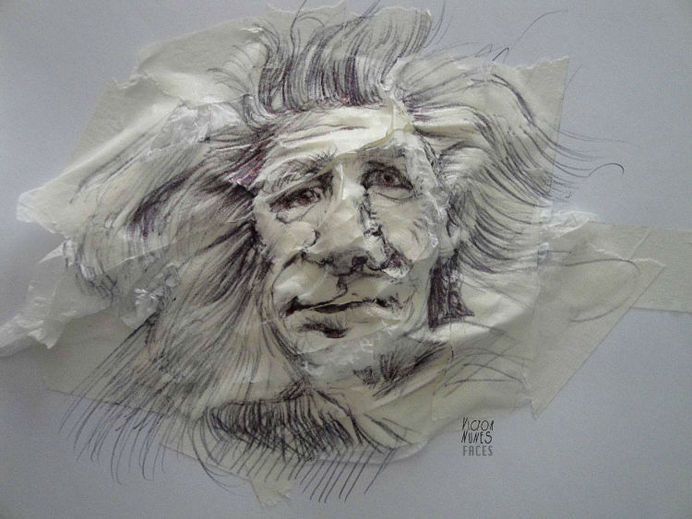 Victor Nunes - Faces #nunes #victor #face #art #artist