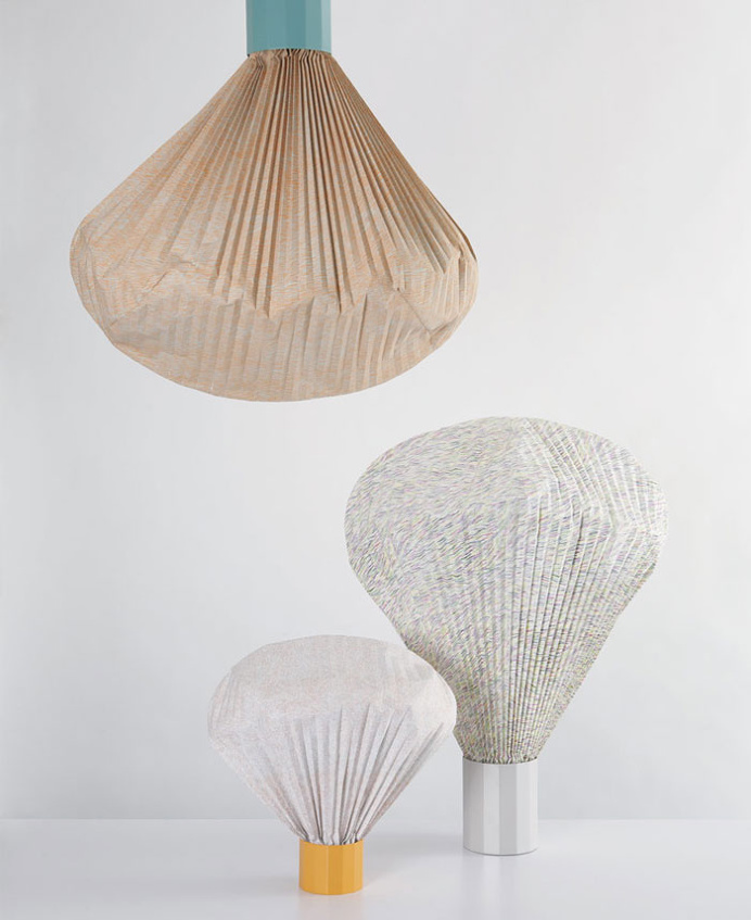 Vapeur Motif Lamps
