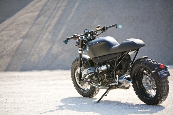 Twibfy #matte #off #bmw #black #road #simple #motorcycle