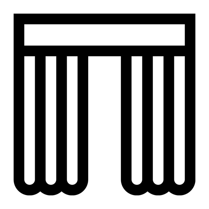 See more icon inspiration related to stage, theater, drapes, art and design, furniture and household, curtains, entertainment, show and decoration on Flaticon.