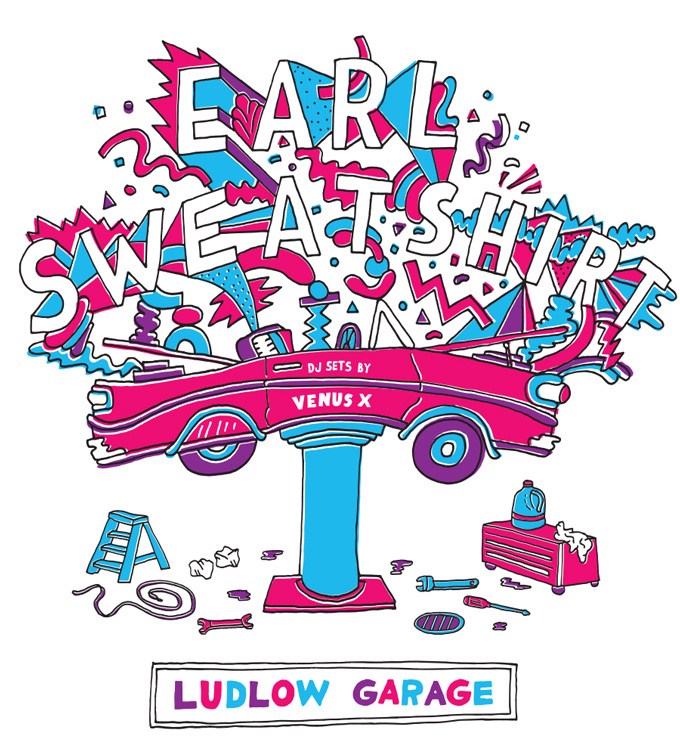 Will Bryant illustration #illustration #car #typo