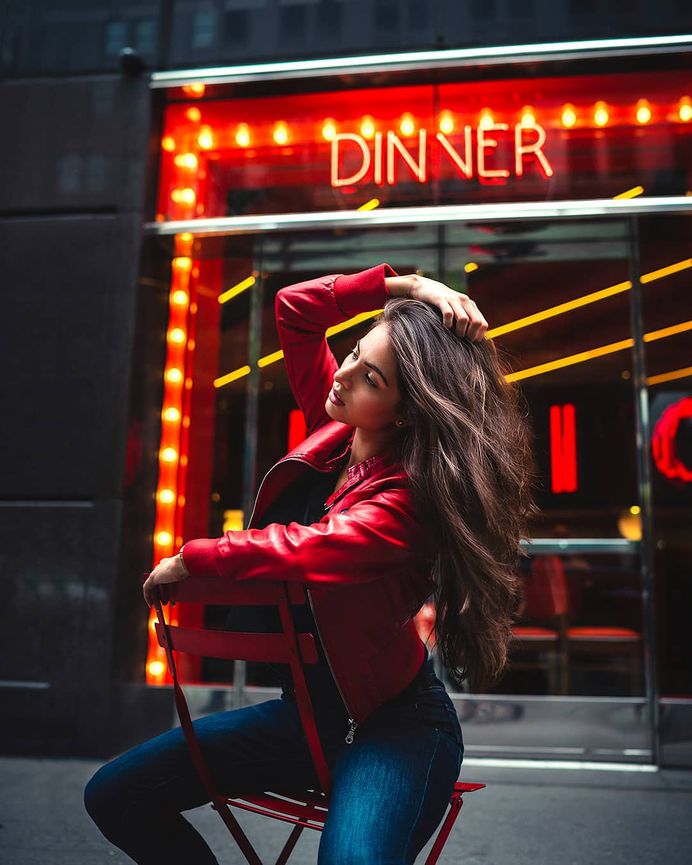 Colorful Female Portrait Photography by Shani Varner
