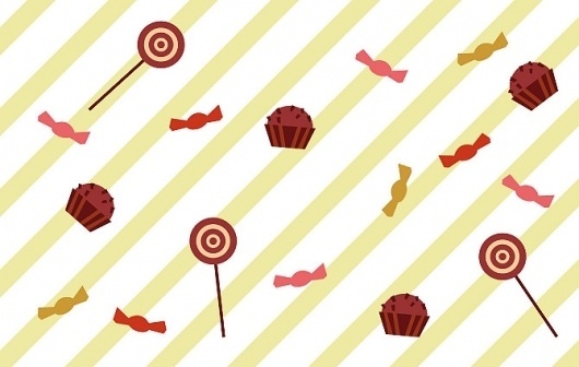 Ana - Ana #illustration #lollipop #cupcake #sweet