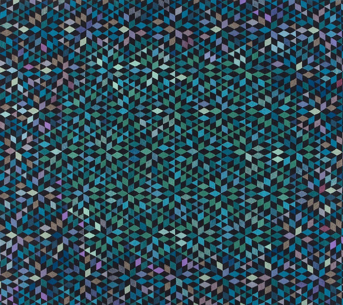 Geometric Pattern Rugs and Poufs by Golran - #textile, #design, #fabrics, #patterns
